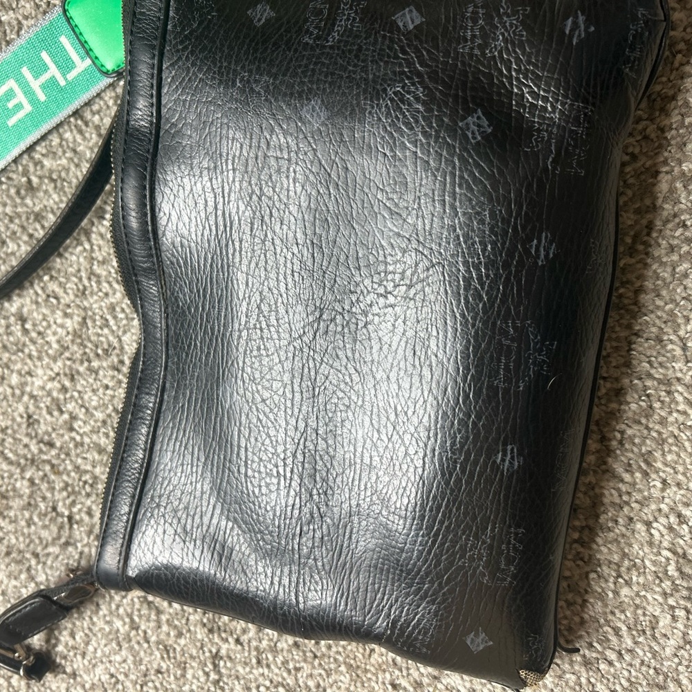 Black Leather Men's Bag